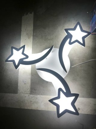 Lámpara Techo LED Estrellas