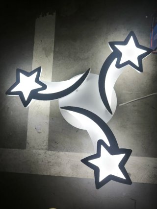 Lámpara Techo LED Estrellas