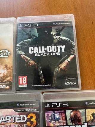 Lote 5 Giochi PS3: Call of Duty, Uncharted 3...