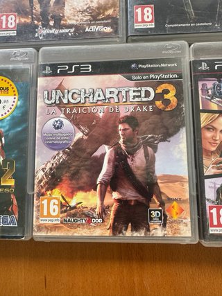 Lote 5 Giochi PS3: Call of Duty, Uncharted 3...