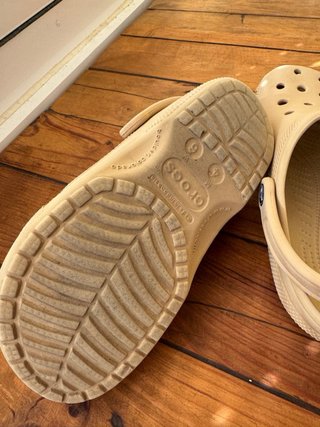 Crocs Talla 38 Beige