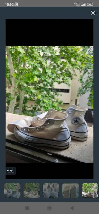 Zapatillas Converse Blancas Talla 37