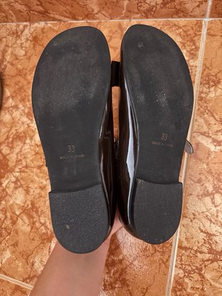 Zapatos niña charol lazo TNY