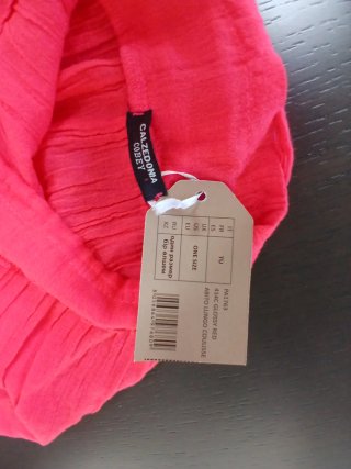 Copricostume Calzedonia fucsia nuovo