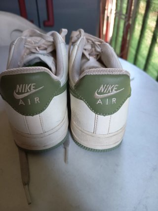 Zapatillas Nike Air Force 1 Blancas/Verdes