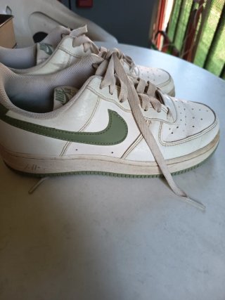 Zapatillas Nike Air Force 1 Blancas/Verdes