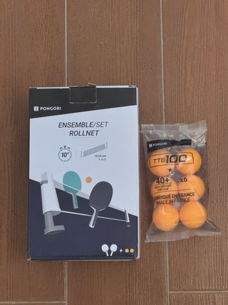 Set de Ping Pong Pongori Rollnet + Pelotas