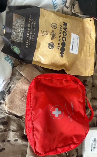 Bolsa paramédico y BBs 1kg biodegradables