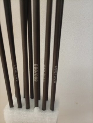 12 frecce in carbonio spine 800 da 32 pollici