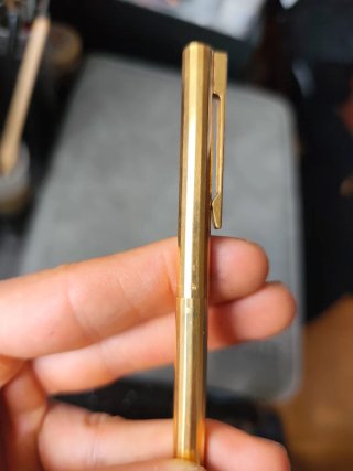 Bolígrafo Waterman Chapado en Oro