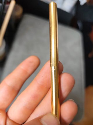 Bolígrafo Waterman Chapado en Oro