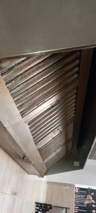 Campana extractora industrial acero inoxidable