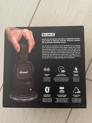 Marshall Major IV Auriculares NUEVOS. Precintados