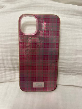 Funda iPhone XR Rosa / Iphone 11 a Cuadros
