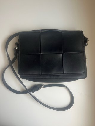 Bolso negro Parfois cuadros