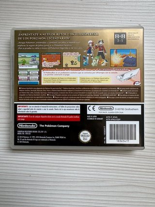 Pokemon Oro Heartgold DS Español