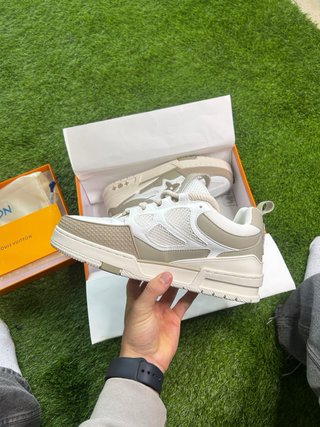 Zapatillas Louis Vuitton Skate (LV Trainer) — Beig