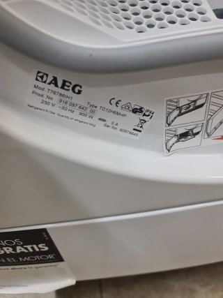 Secadora AEG Lavatherm Protex Plus 8kg