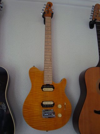 Sterling Axis AX by Music Man HH Trans Gold