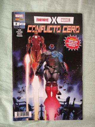 Cómics Conflicto cero Marvel X Fortnite