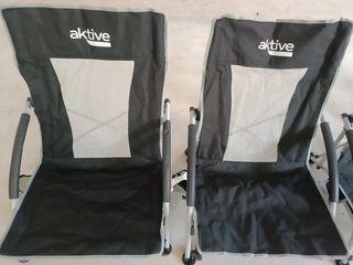 Pack 4 Sillas Plegables Aktive Camping