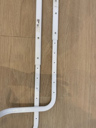 Colgador Ropa Ikea Blanco Metal