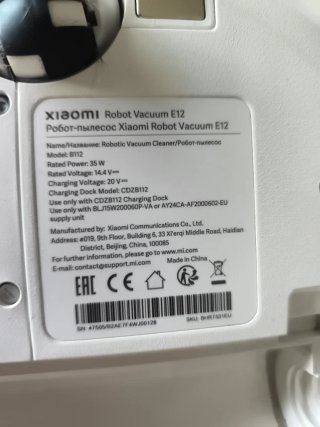 Robot Aspirador Xiaomi Vaccum E12