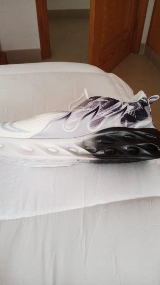 Zapatillas running blancas talla 45