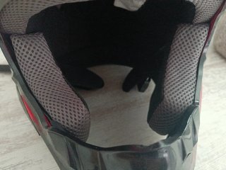 Casco integral moto y gafas. Talla S