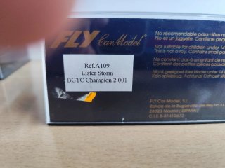 Coche Slot Fly, lister storm