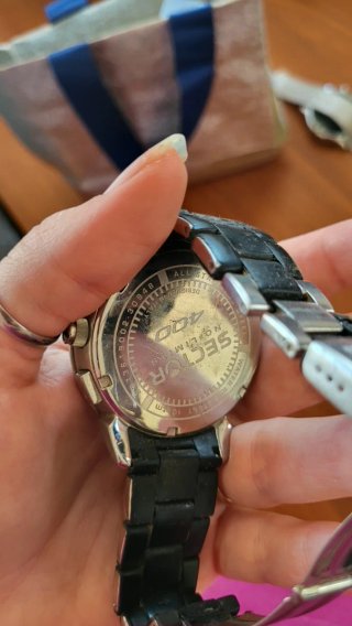 Orologio Sector Uomo Nero