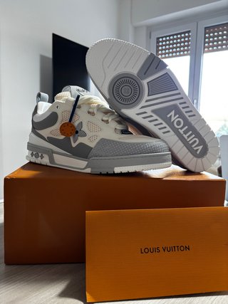 Louis Vuitton Lv skate Sneakers Bianca/Grigio