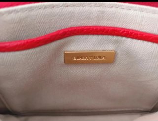 Bimba y Lola. Monedero piel Rojo