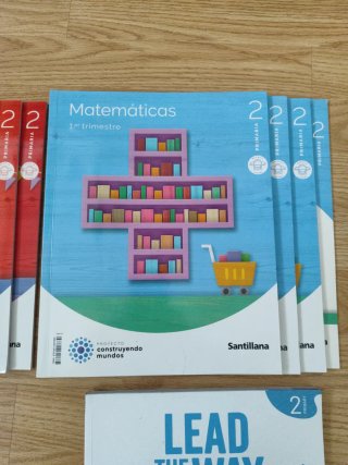 Pack libros texto 2 Primaria en excelente estado