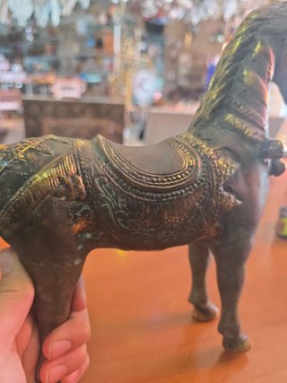 Caballo de Bronce Decorativo