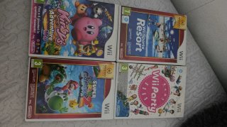 12 juegos Nintendo Wii (precio por juego)