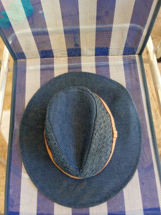 Sombrero Panamá Azul