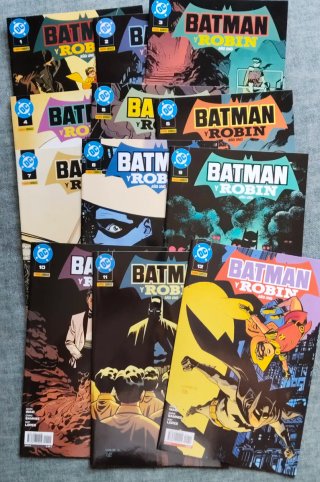 Batman y Robin año uno COMPLETA
