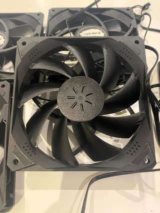 upHere Ventilador PC 120mm (Pack 5)