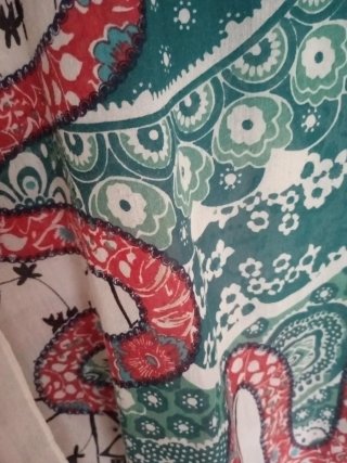 Foulard Captain Tortue 1 m x 1 m
