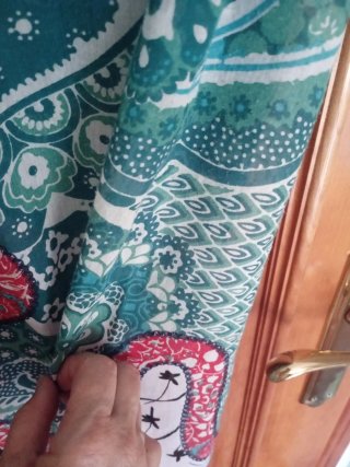 Foulard Captain Tortue 1 m x 1 m
