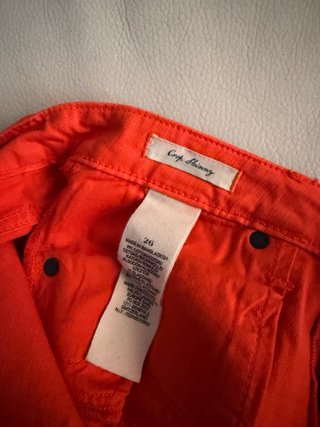 2 Pantaloni Donna Polo Ralph Lauren jeans e aranci