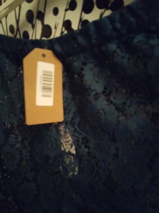 Pantaloni Calzedonia pizzo blu