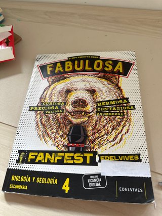 Biología y Geología 4, Secundaria, Fanfest Edel...