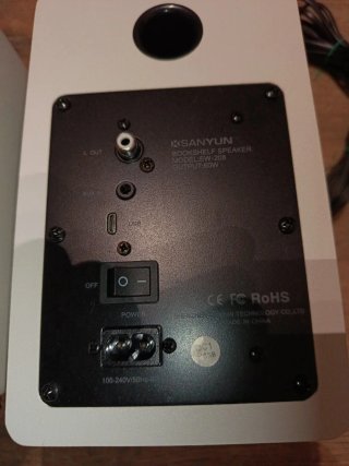 Altavoces X SANYUN Blancos