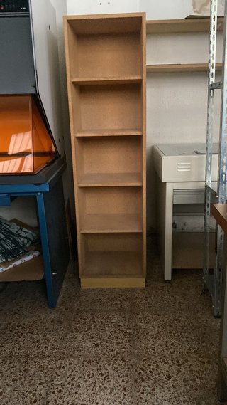 Estantería de madera de 5 baldas