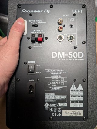 Pioneer DJ DM50-D Monitores de Estudio