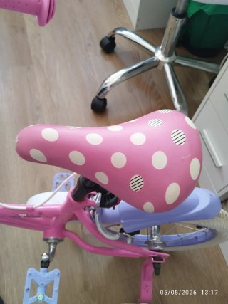 Bicicleta niña Minnie Rosa
