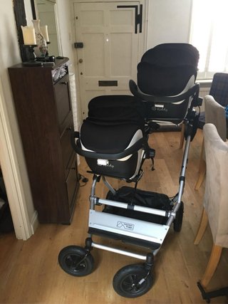 2 Adaptadores Mountain Buggy Duet Clip 31 gemelar