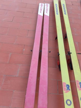 Esquís Rossignol y Fischer RC4